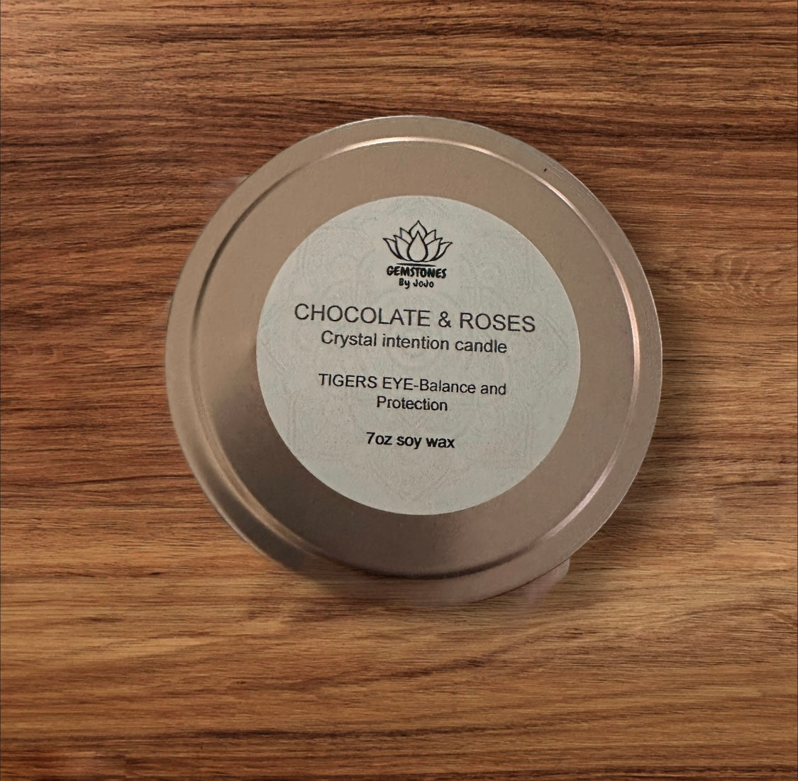 CHOCOLATE AND ROSES INTENTION CANDLE