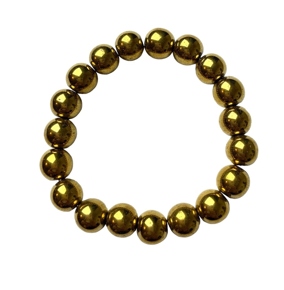 10MM Gold Hematite
