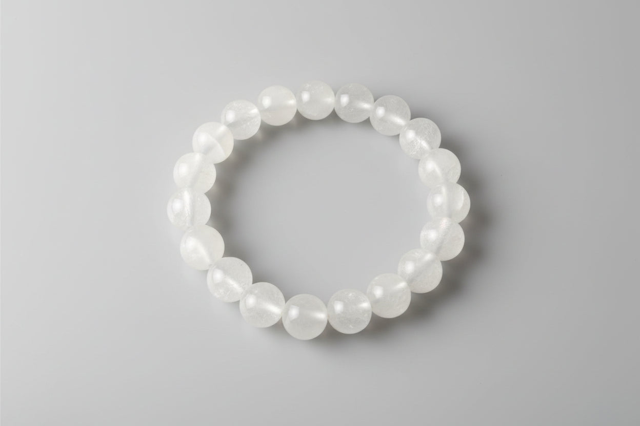 10MM Selenite Gemstone Bracelet