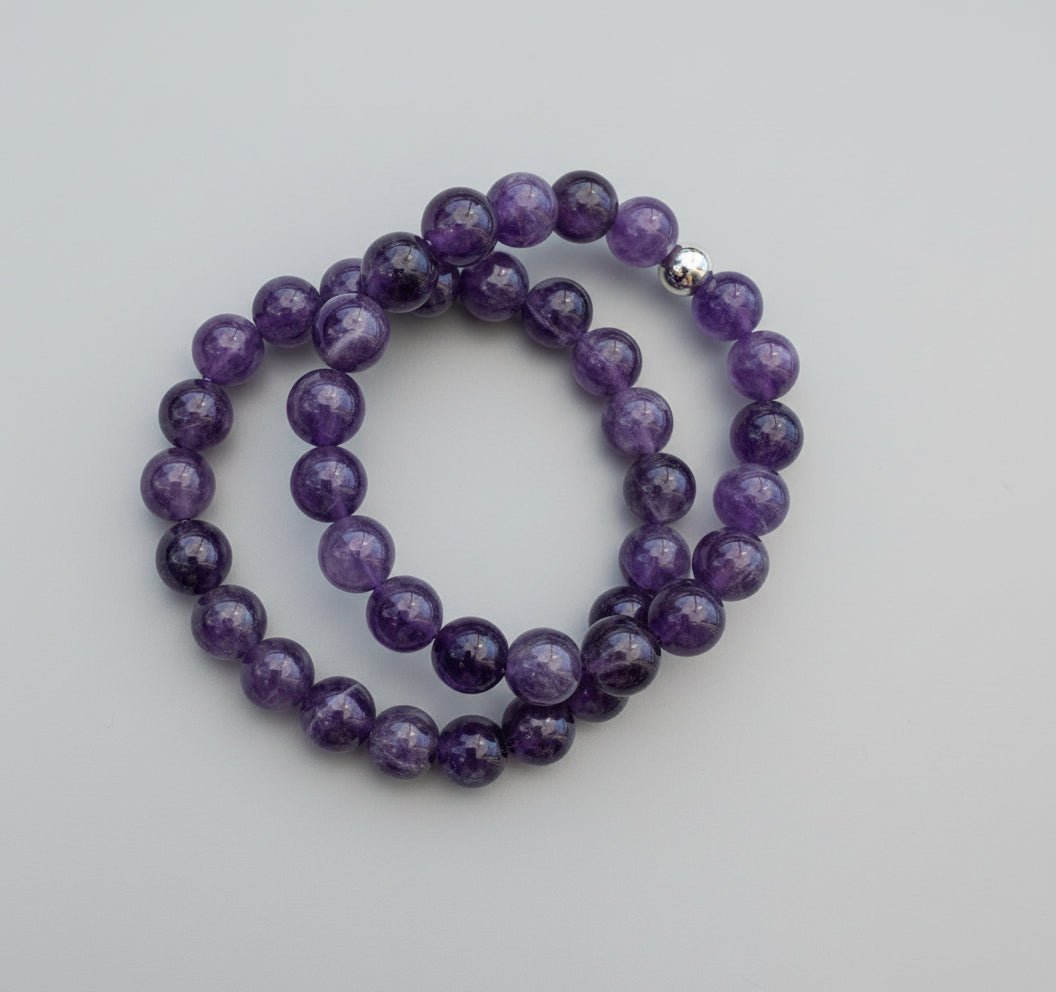 10MM Amethyst bracelet