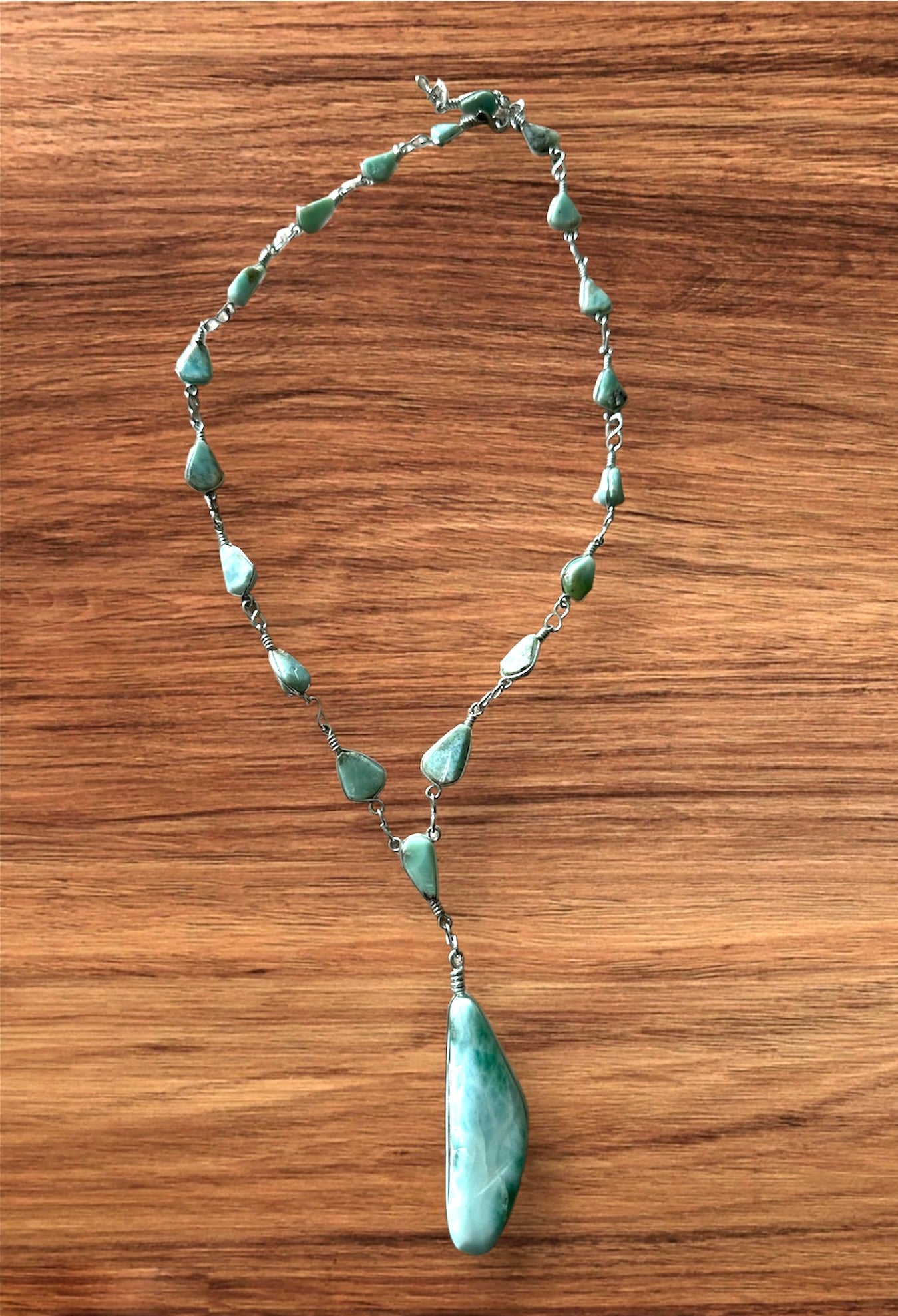 Vintage Larimar necklace