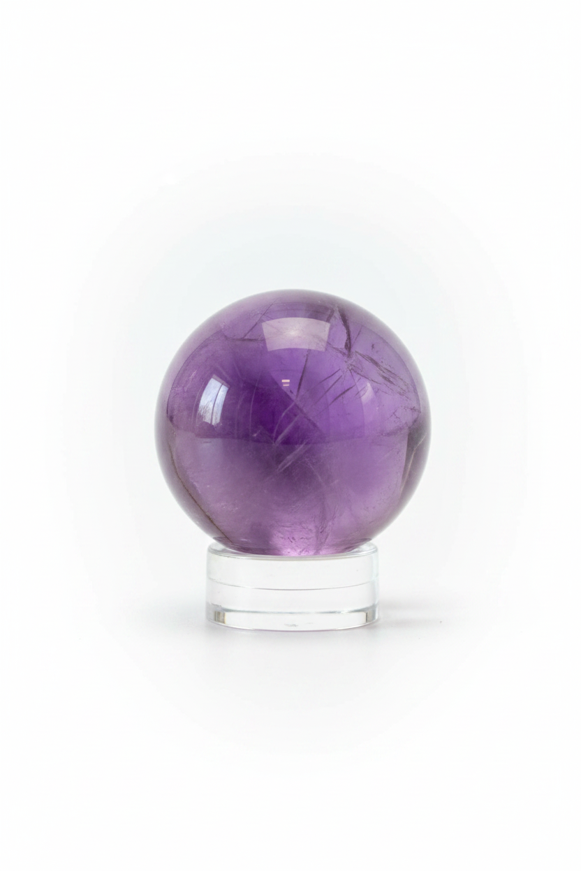 Amethyst sphere