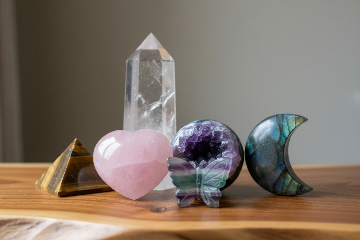 CARVED CRYSTAL