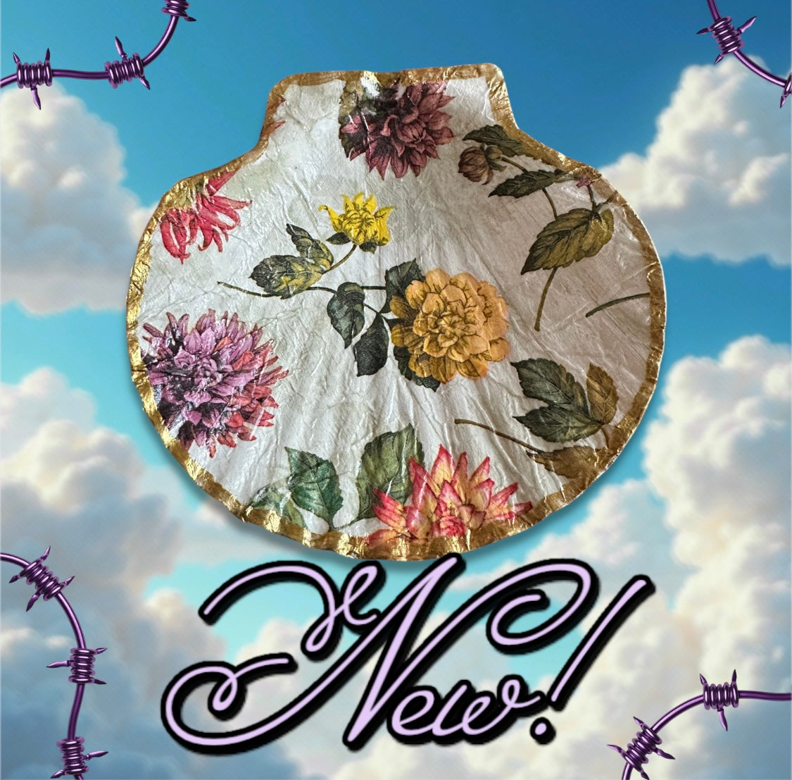 Decorative Scallop Shell