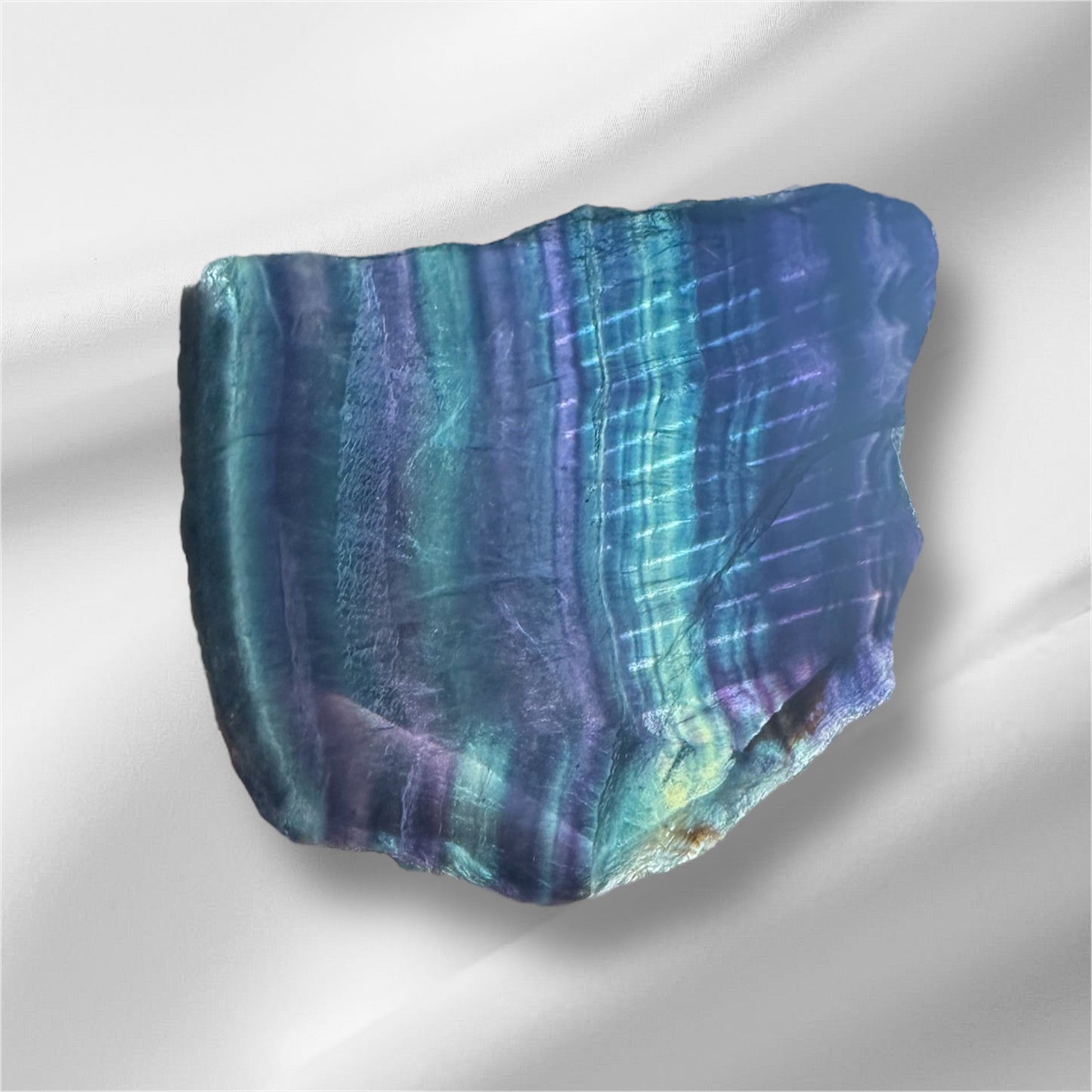 Fluorite slab