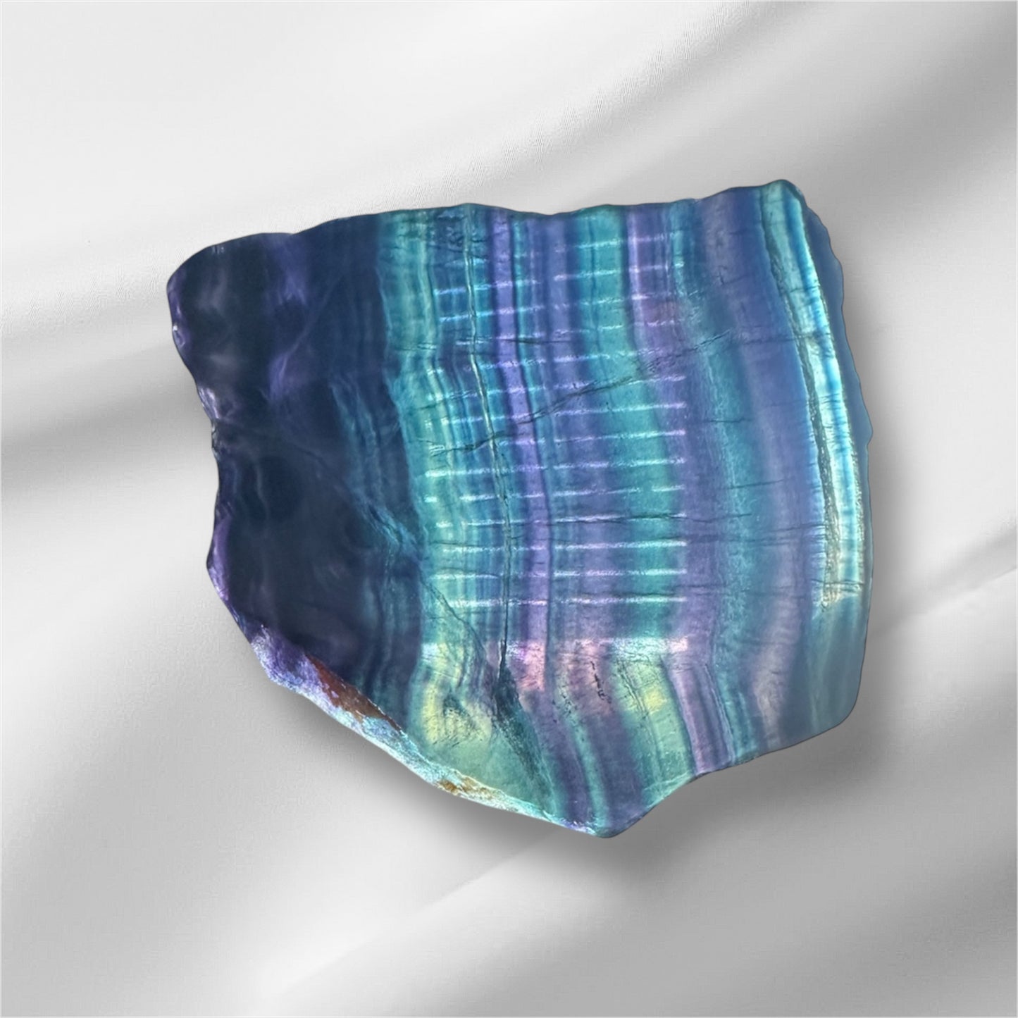 Fluorite slab