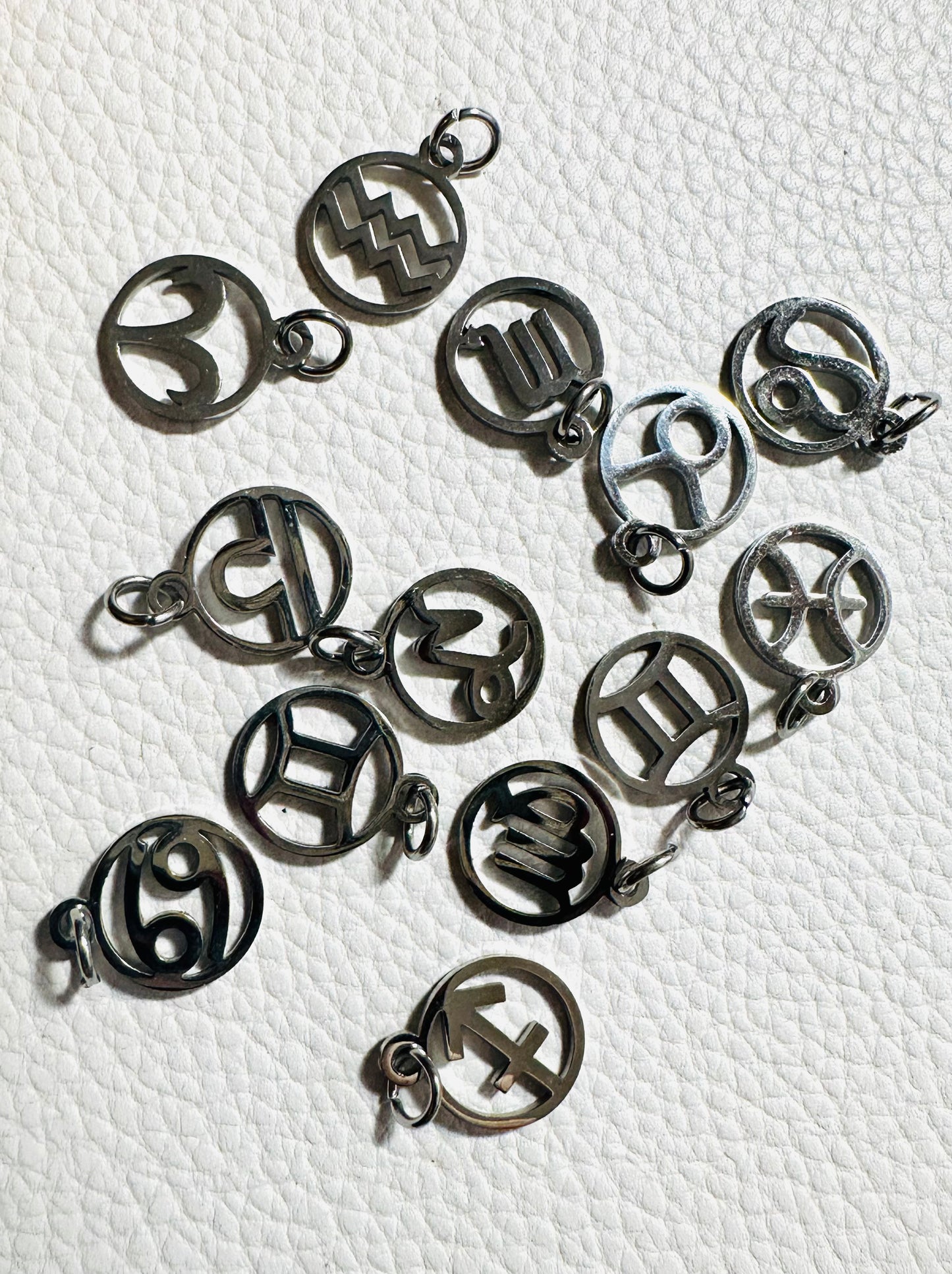 Zodiac stainless steel necklace