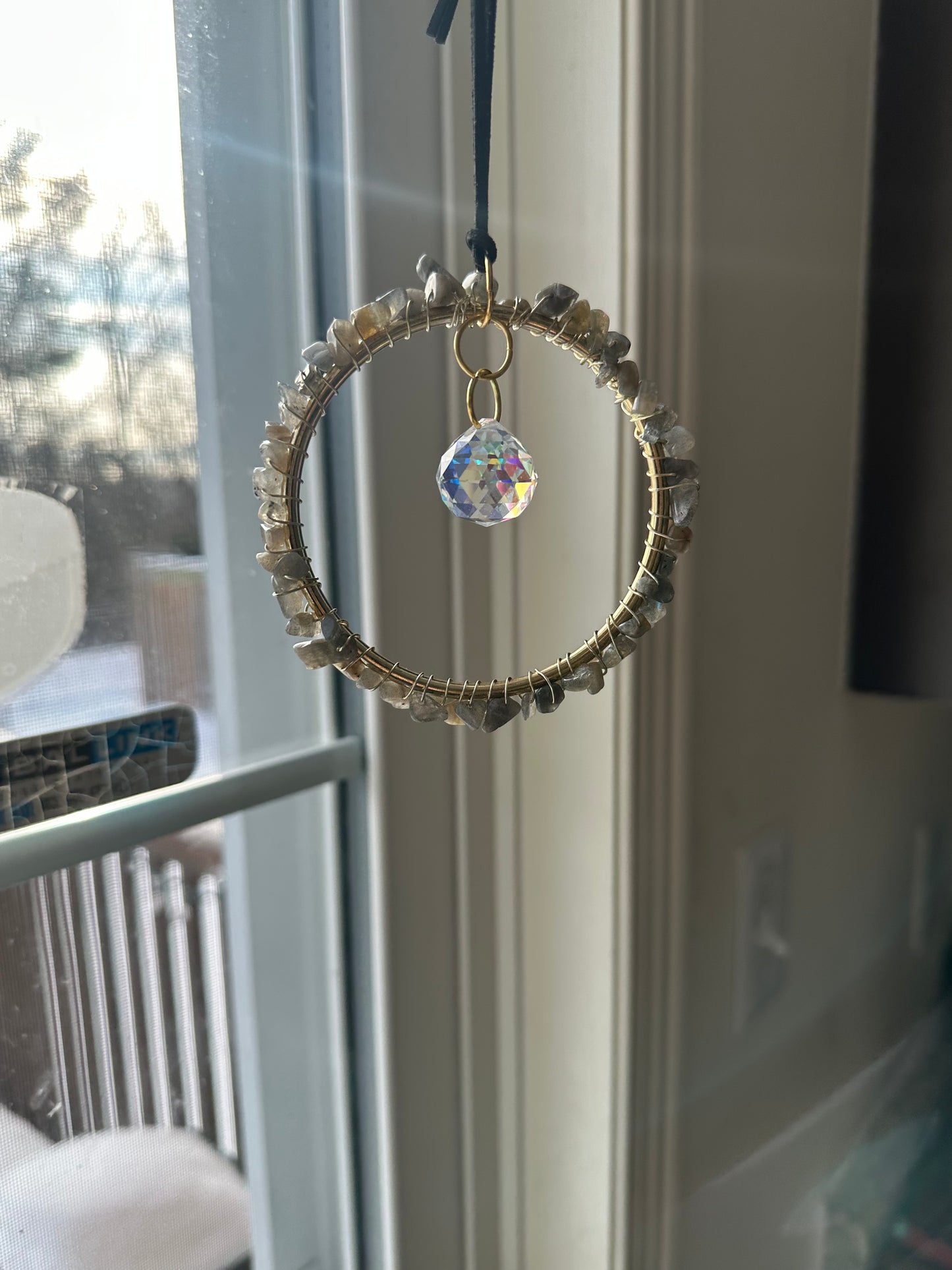 Labradorite Suncatcher