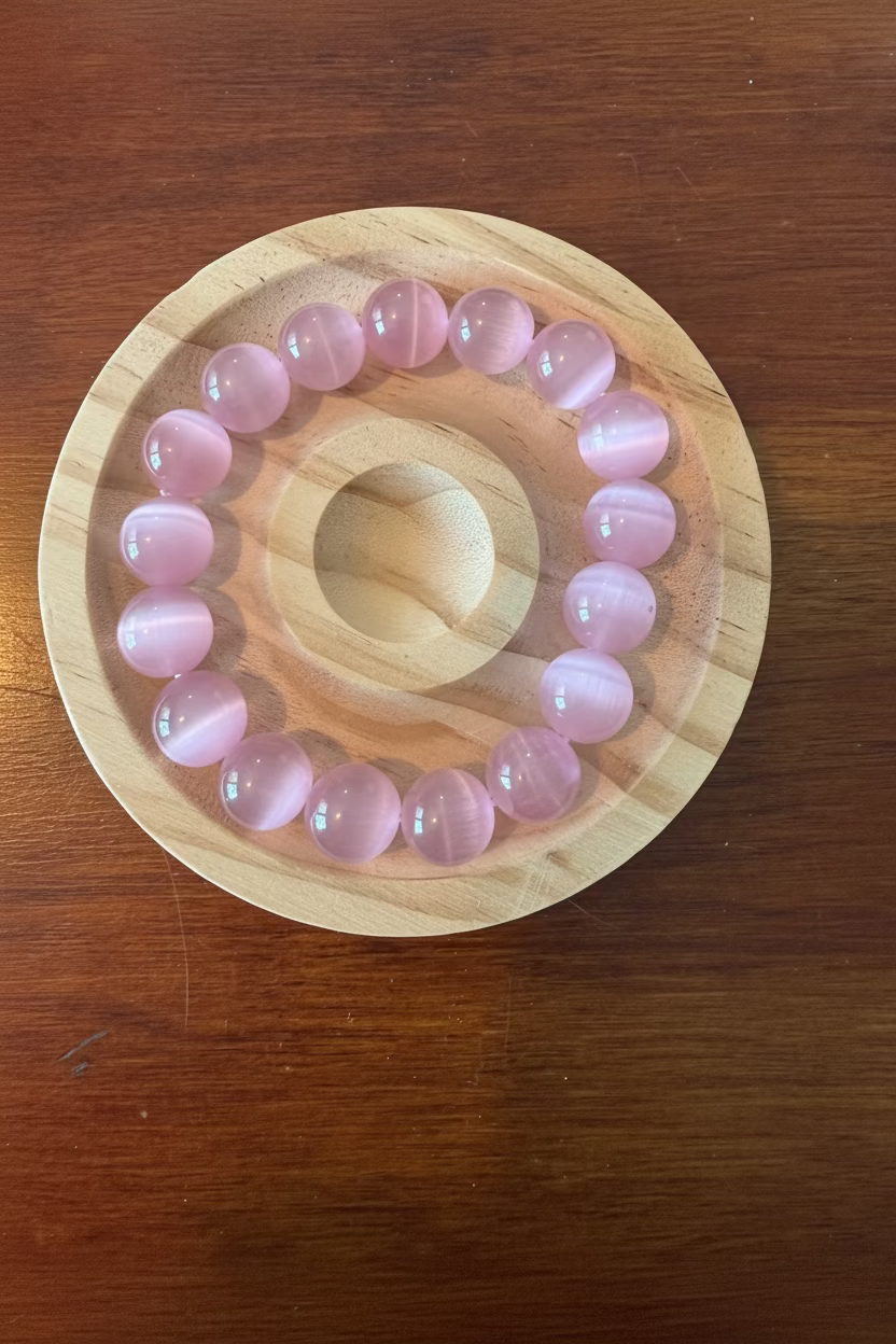 10MM PINK CATS EYE