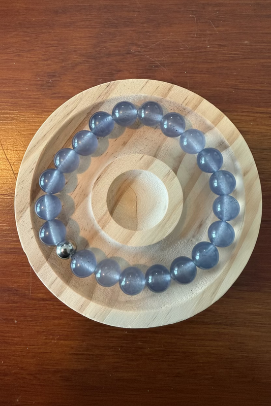 10MM BLUE AGATE