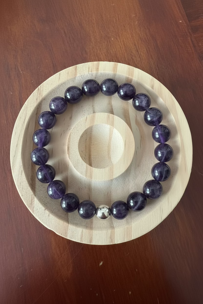 10MM Amethyst bracelet