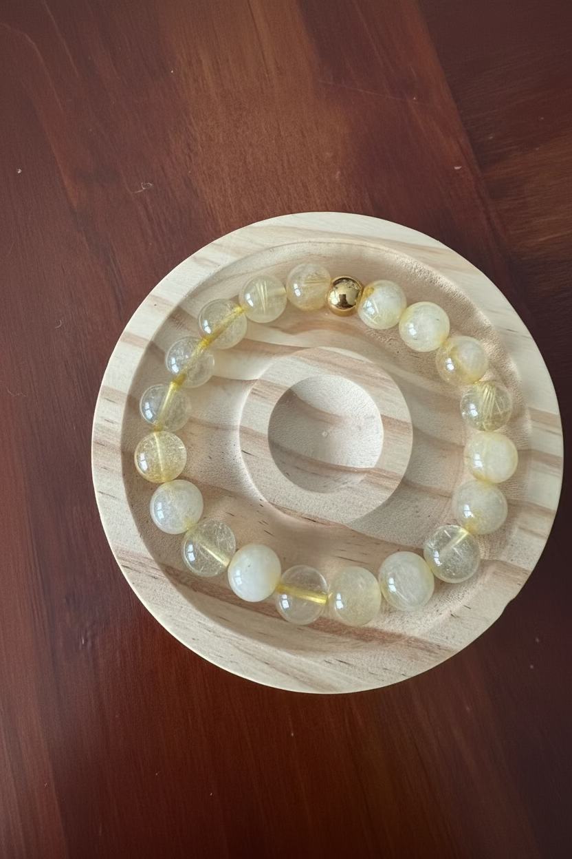 10MM Rutilated Quartz