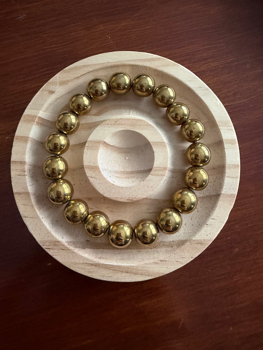 10MM Gold Hematite