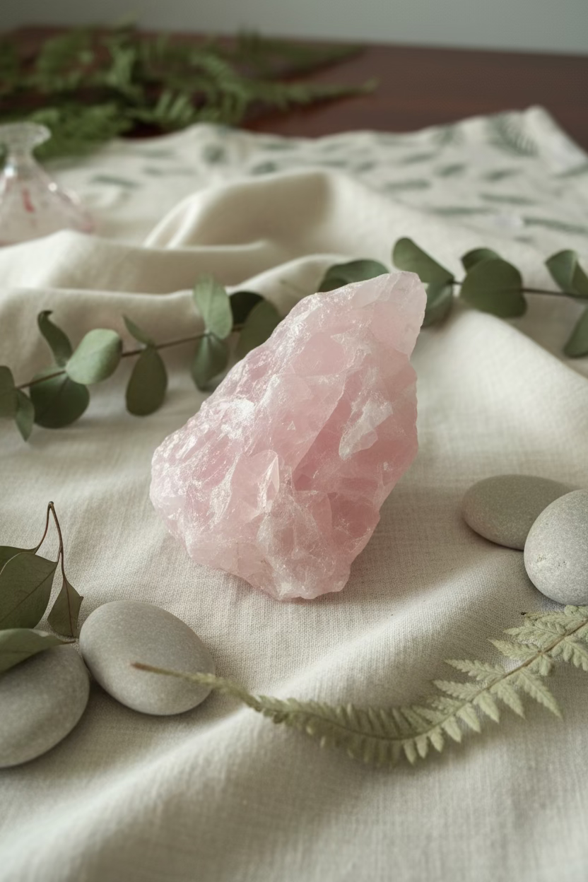 Rose Quartz Raw Chunk
