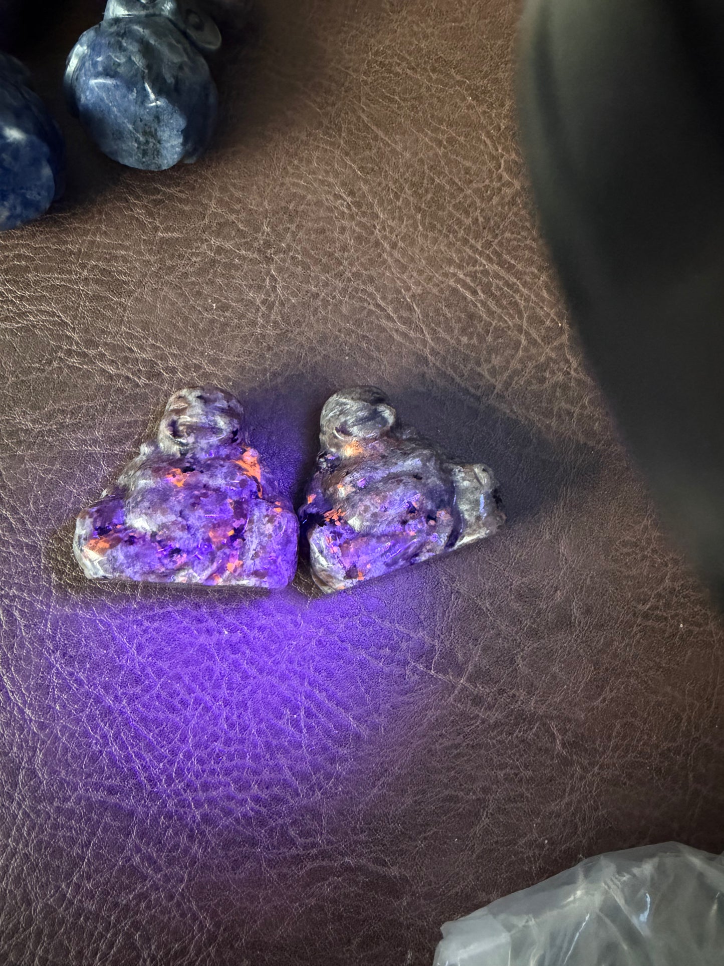 Crystal Buddha carving