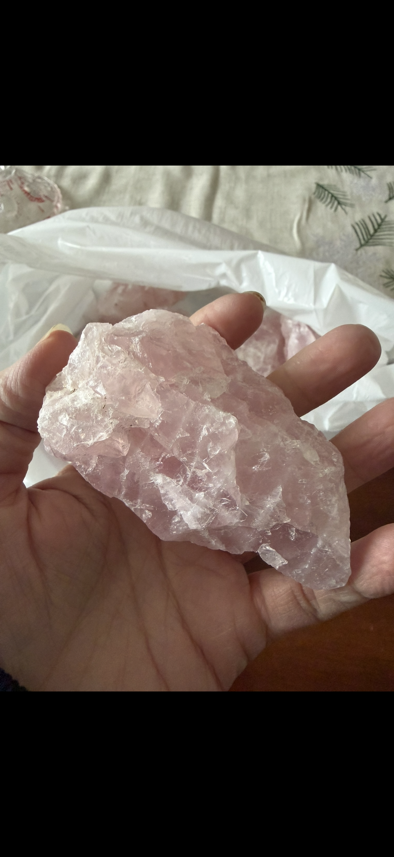 Rose Quartz Raw Chunk