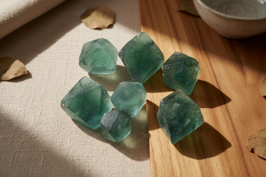 Fluorite Octahedron