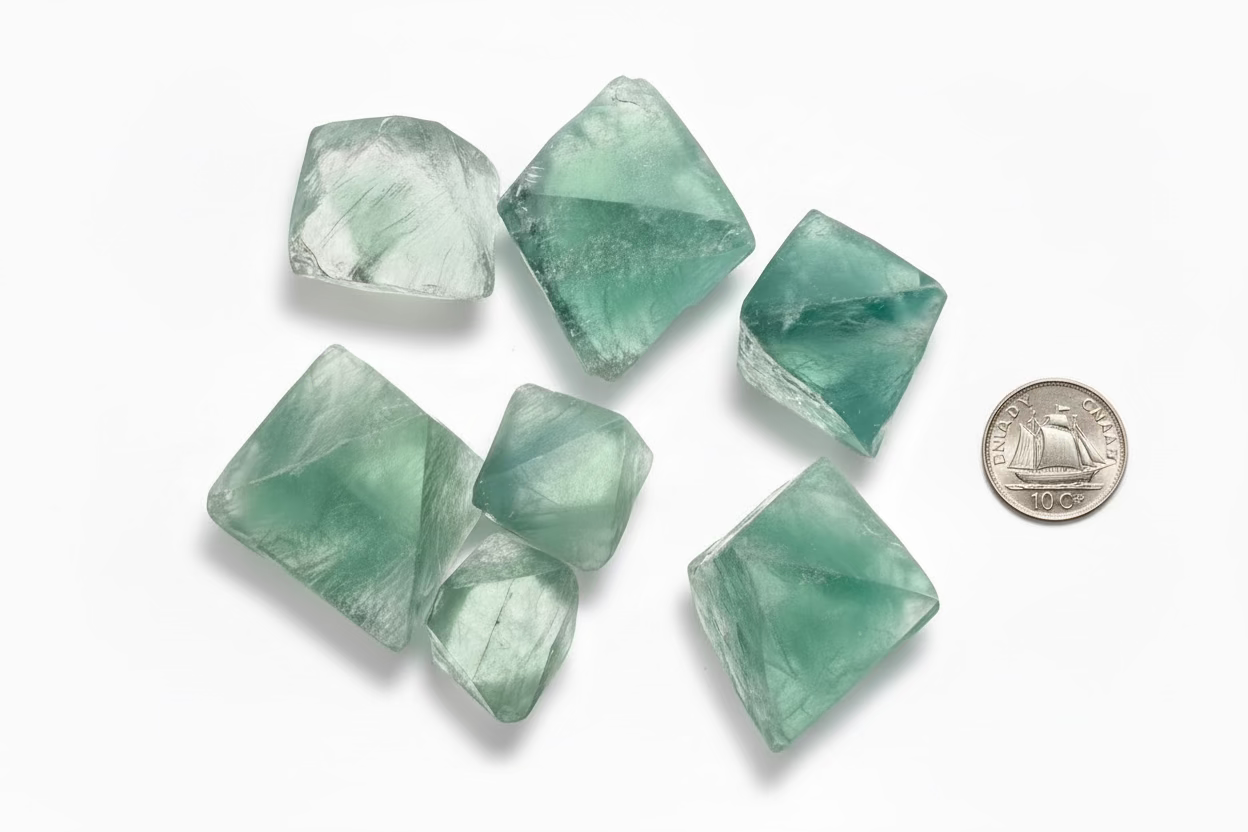Fluorite Octahedron