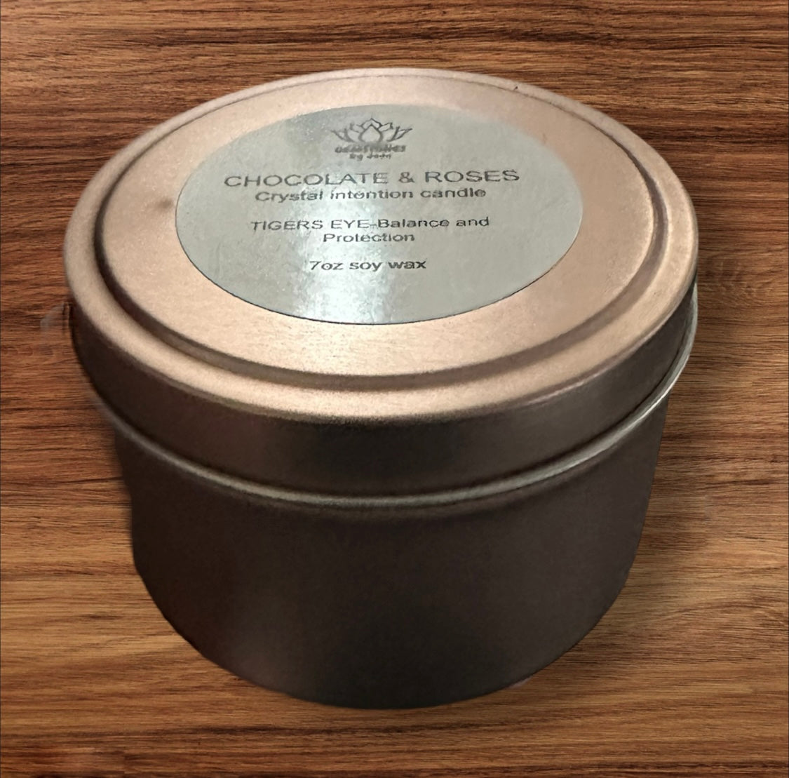 CHOCOLATE AND ROSES INTENTION CANDLE