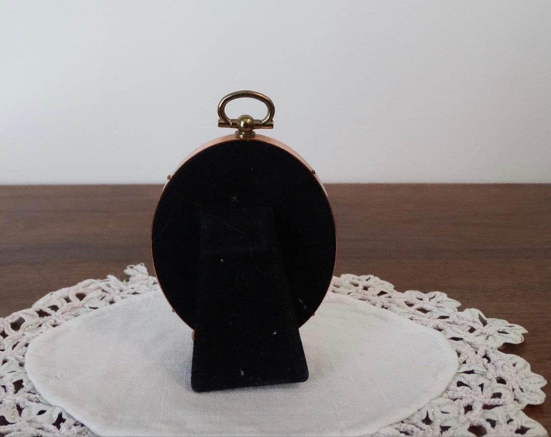 Brass Oval Picture Frame