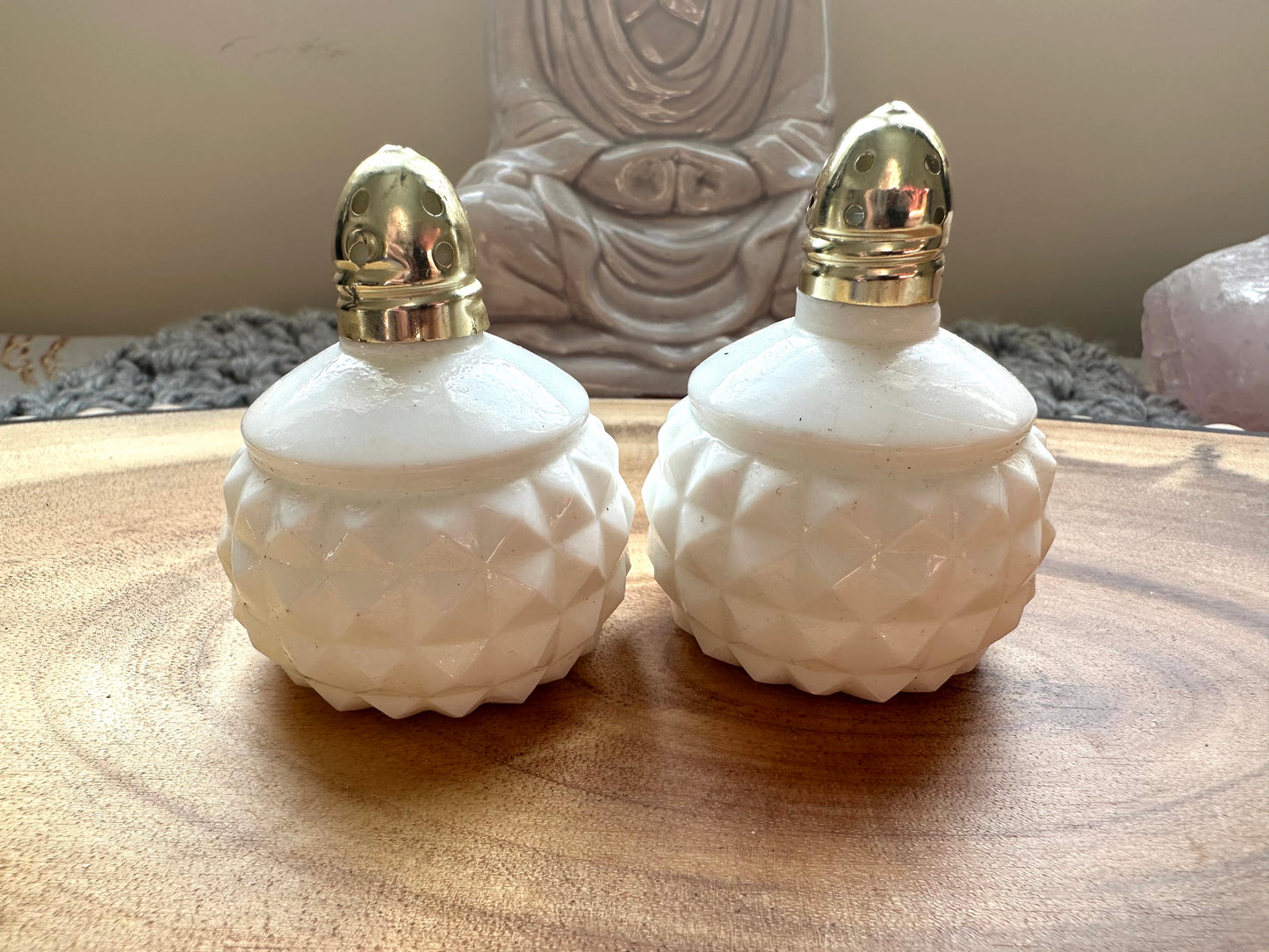 Vintage salt and pepper shakers