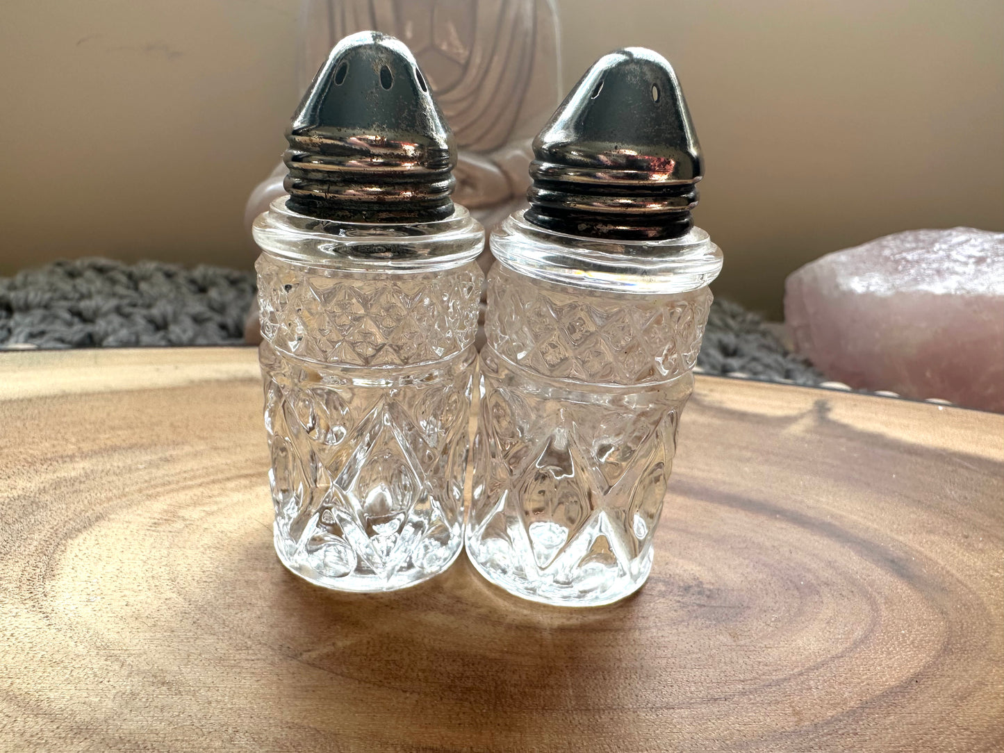 Vintage salt and pepper shakers