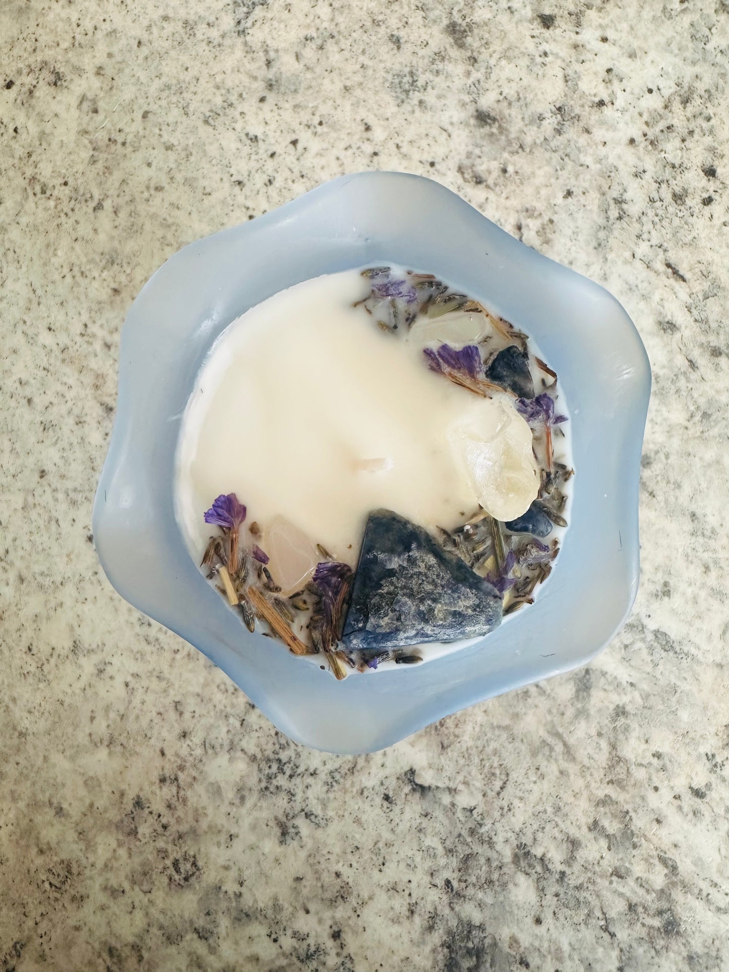 Vintage frosted sherbet dish