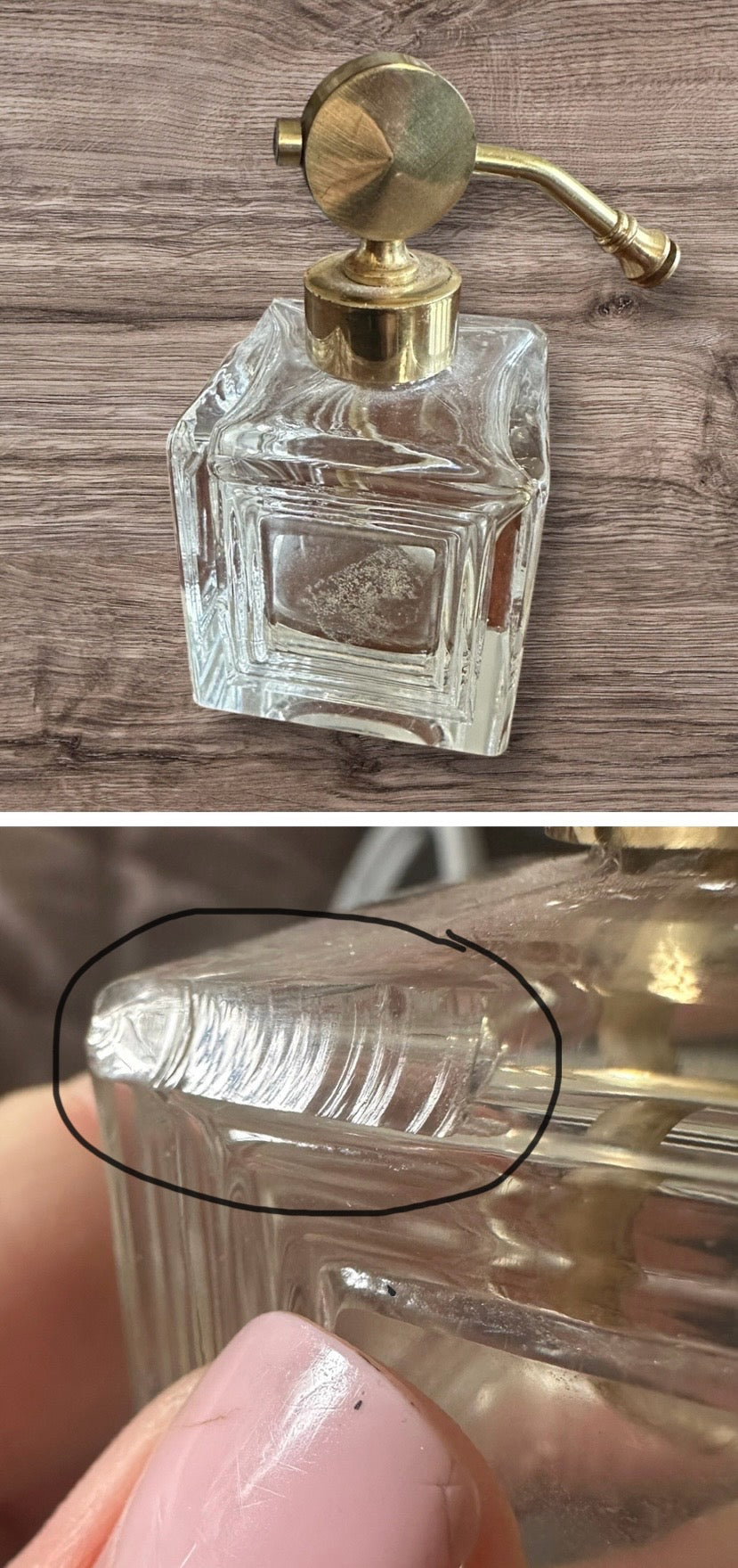 Vintage Rare Collectible Glass Atomizers