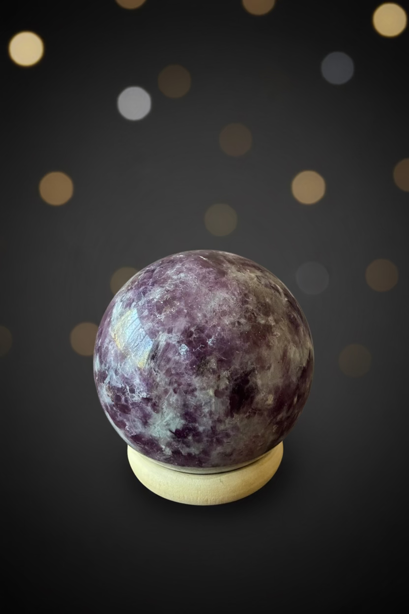 LEPIDOLITE SPHERE