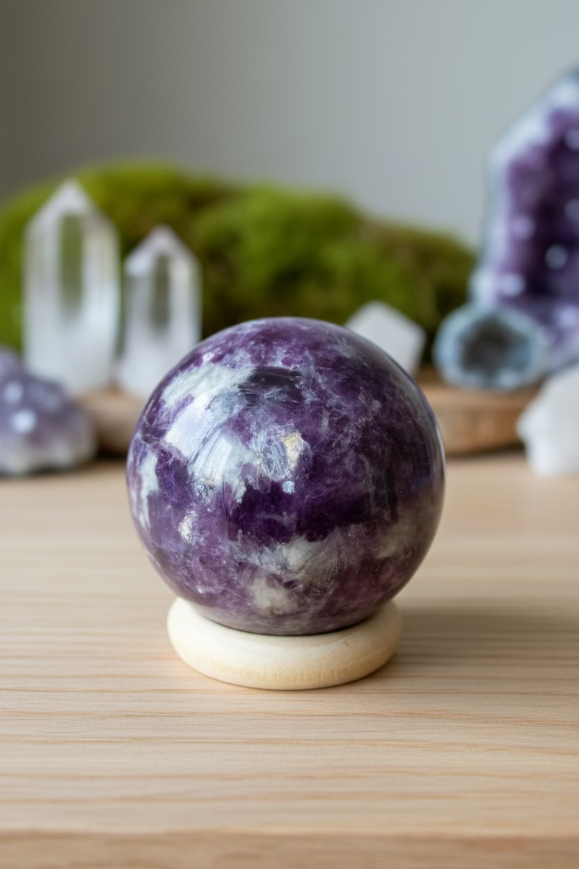 LEPIDOLITE SPHERE
