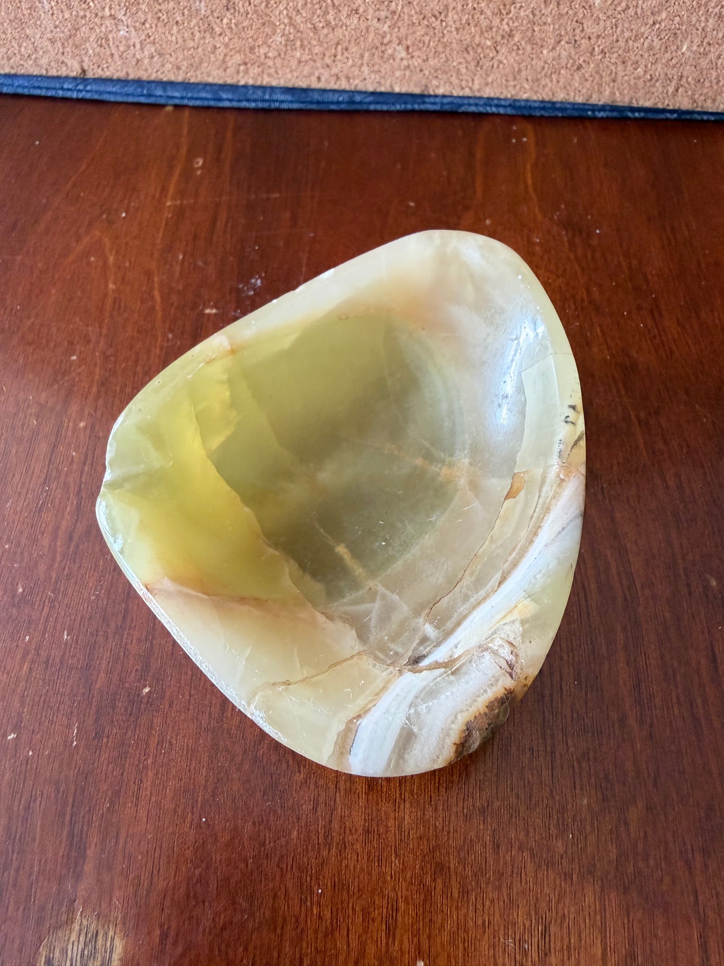 GREEN ONYX ASHTRAY