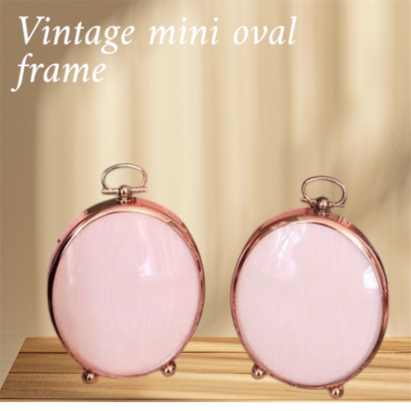 Brass Oval Picture Frame