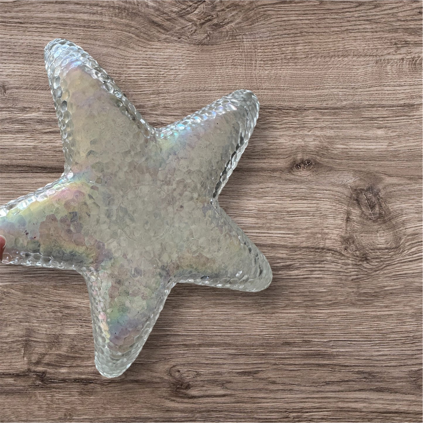 Vintage Glass Starfish Dish