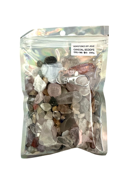 Crystal scoop bag 200 grams