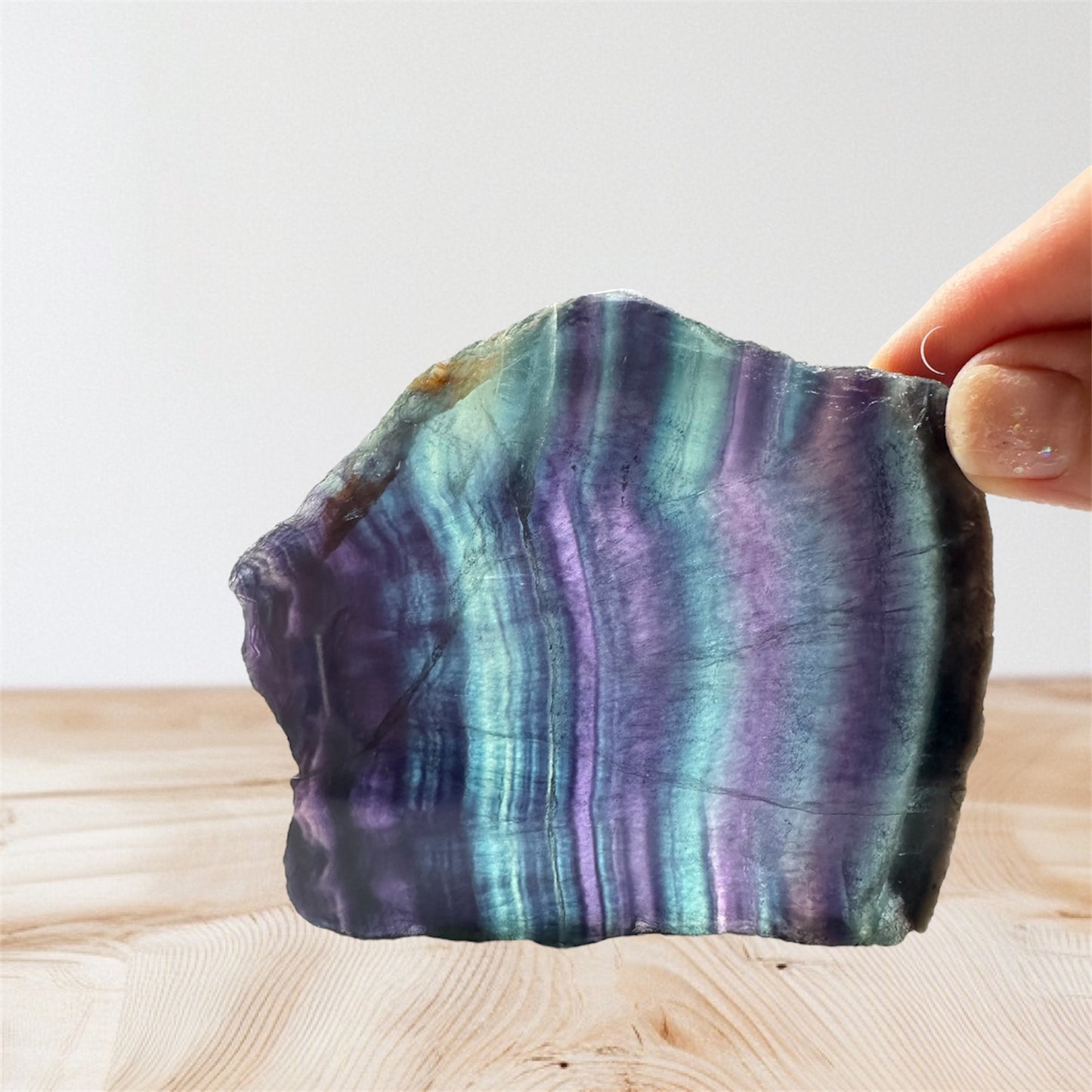 Fluorite slab