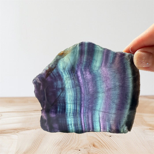 Fluorite slab