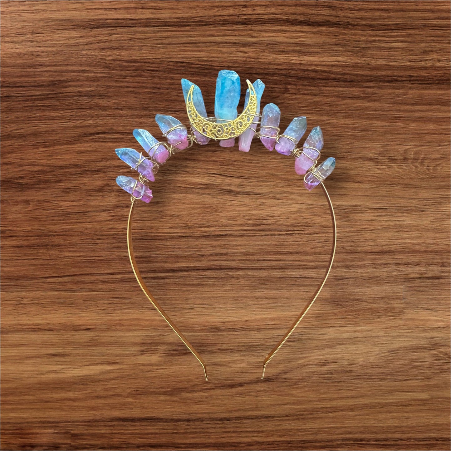 Goddess Crystal Tiara and Headbands