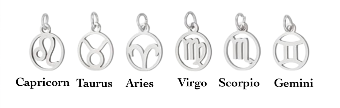 Zodiac stainless steel necklace